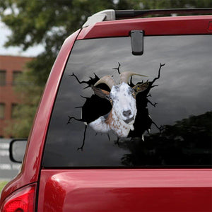 [sk1646-snf-tpa]-alpine-goat-crack-sticker-cattle-lover