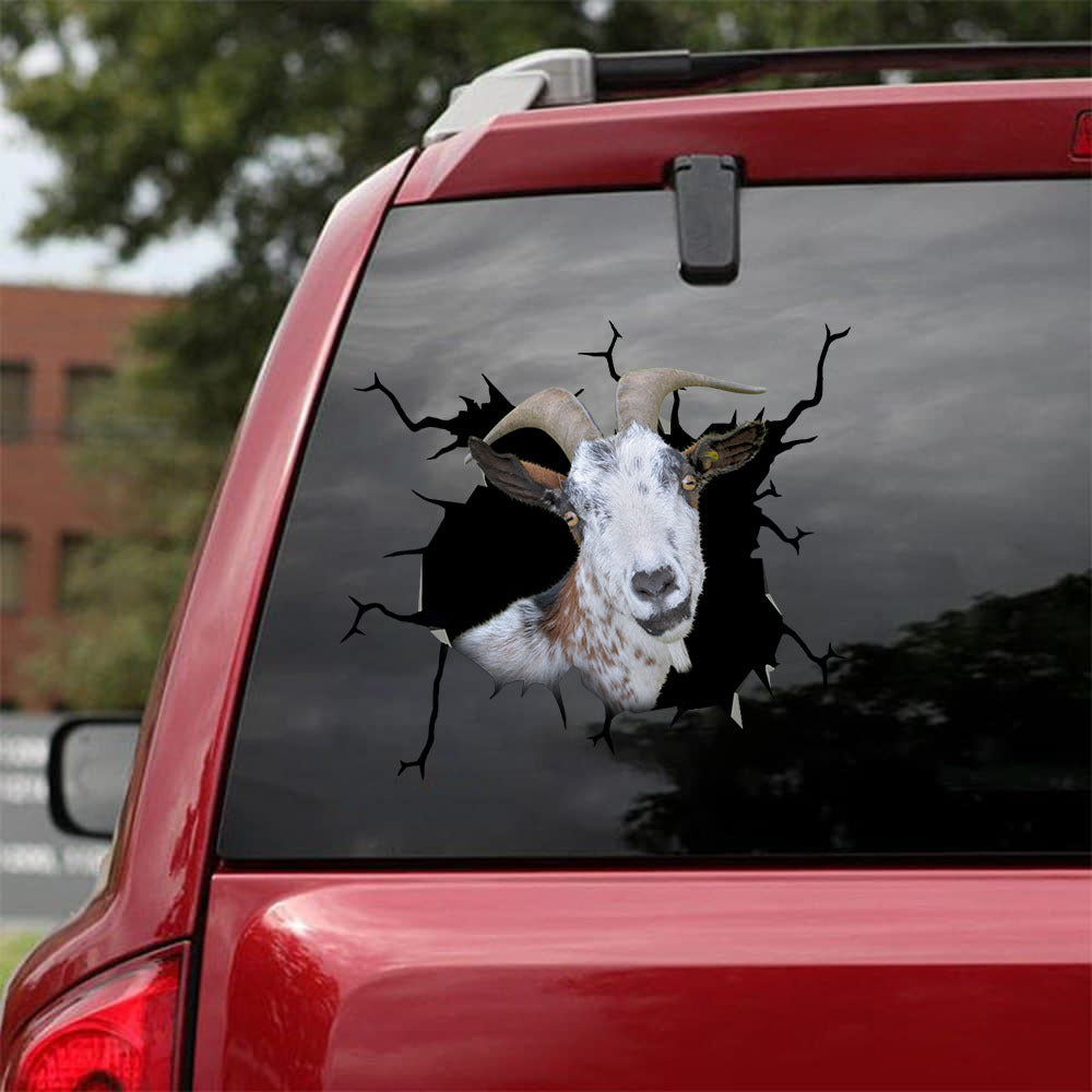 [sk1646-snf-tpa]-alpine-goat-crack-sticker-cattle-lover