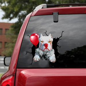 [dt1137-snf-tnt]-pitbull-crack-car-sticker-halloween-lovers-dog-lovers