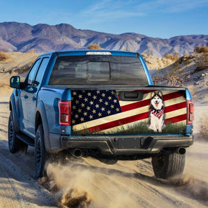 Husky American truck Tailgate Decal Sticker Wrap Tailgate Wrap Decals For Trucks