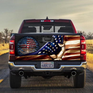 American Grown Viking Rootruck Tailgate Decal Sticker Wrap Tailgate Wrap Decals For Trucks