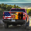 American Us Firefighter truck Tailgate Decal Sticker Wrap Tailgate Wrap Decals For Trucks