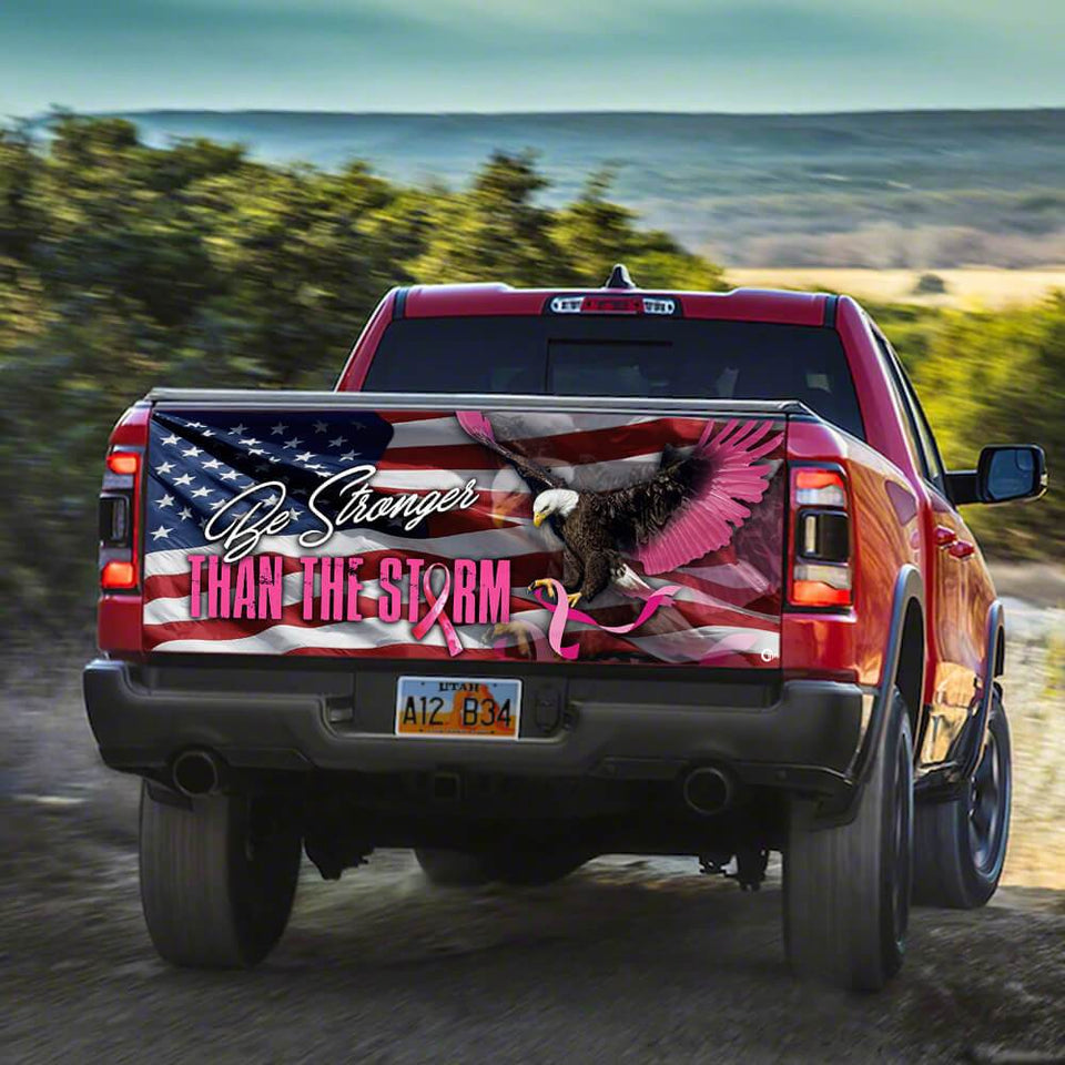 Breast Canctruck Tailgate Decal Sticker Wrap Tailgate Wrap Decals For Trucks