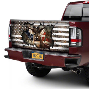 American Detruck Tailgate Decal Sticker Wrap Hunting Tailgate Wrap Decals For Trucks