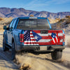 Puerto Rico American truck Tailgate Decal Sticker Wrap Tailgate Wrap Decals For Trucks