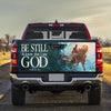 Gtruck Tailgate Decal Sticker Wrap Be Still And Know That I Am Tailgate Wrap Decals For Trucks