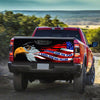 American Eagle truck Tailgate Decal Sticker Wrap I Stand For The Flag I Kneel For The Fallen Tailgate Wrap Decals For Trucks