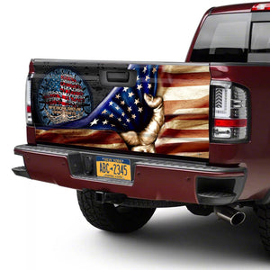 American Grown Viking Rootruck Tailgate Decal Sticker Wrap Tailgate Wrap Decals For Trucks