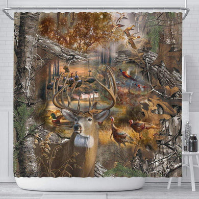 Shower Curtain - Hunting Camo