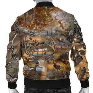 Men's Bomber Jacket - Hunting Camo