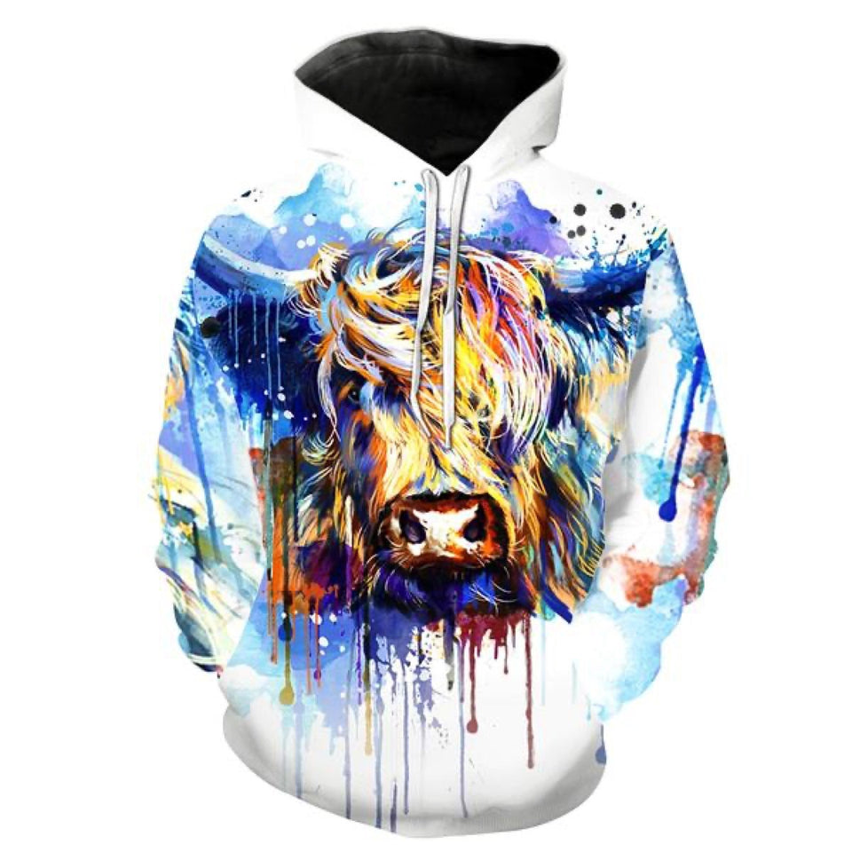 Cow Happy Farm Hoodie 43