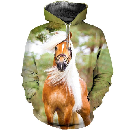 3D All Over Printed Horse Haflinger Shirts