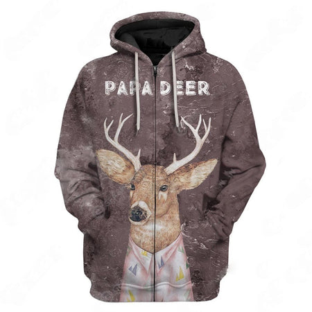 PaPa Deer Brown DC Fashion DC038