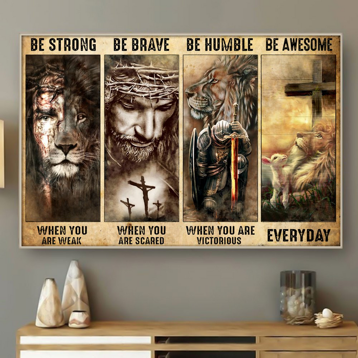 [th0657-snf-ptd]-lion-god-poster