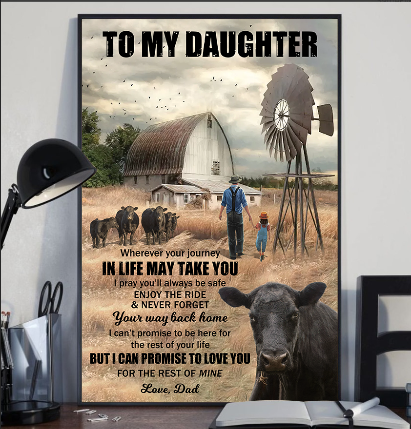 [sk1717-snf-ptd]-angus-cow-to-my-daughter-poster-cattle-lover