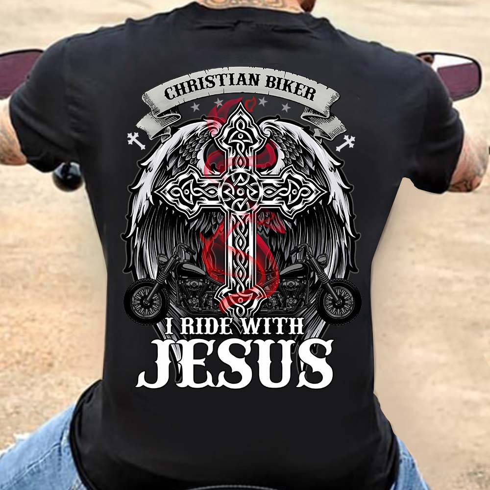 I ride with Jesus T-shirt PTD - BV