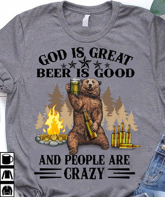 God Is Great Beer Is Good BH0509-TNT