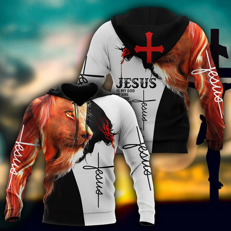 [HA0056-auh-ptd] Jesus hoodie 3D Unisex Shirt