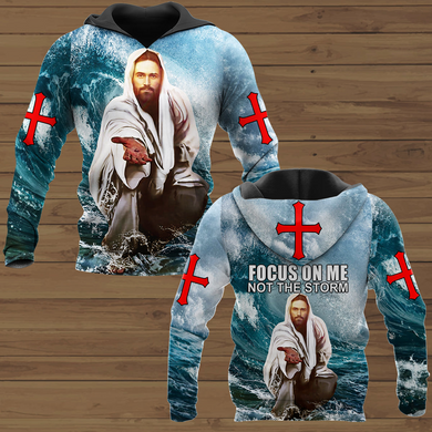 [HA0054-auh-ptd] Jesus hoodie 3D Unisex Shirt