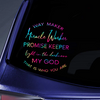 [th0460-snf-ptd]-miracle-worker-crack-car-sticker