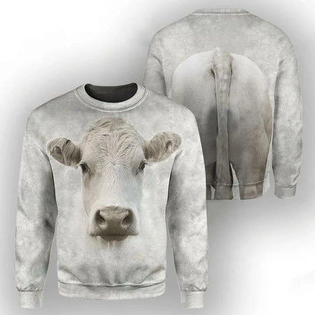 Cow Sweatshirt 3D Cute 5