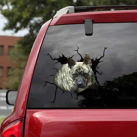 [sk1499-snf-vdt]-custom-dog-crack-sticker-dogs-lover