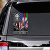 [ld1957-snf-lad]-never-forget-car-sticker-decoration-america-lovers