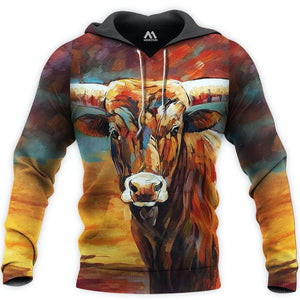 Cow Happy Farm Hoodie 30