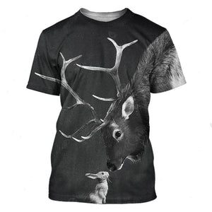 Friend's Deer Printed 3D All Over DC044