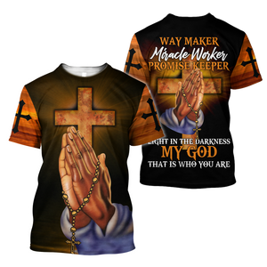 Jesus 3D All Over Printed Shirts For Men and Women DD11032007