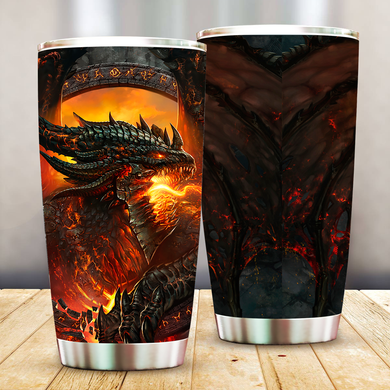 Dragon Limited Edition Tumbler Cup TC1331 - Camellia Print