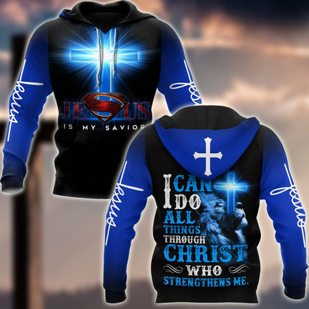 Jesus Is My Savior 3D All Over Printed Shirts For Men and Women Pi12062001