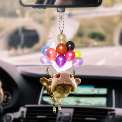Dairy Cow Car Ornaments For Dashboard Lovable Car Bombastic Anniversary Gifts By Year