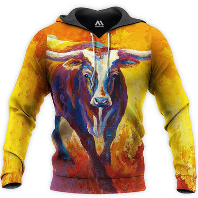 Cow Happy Farm Hoodie 29