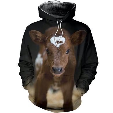 Cow Happy Farm Hoodie 37