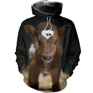 Cow Happy Farm Hoodie 37