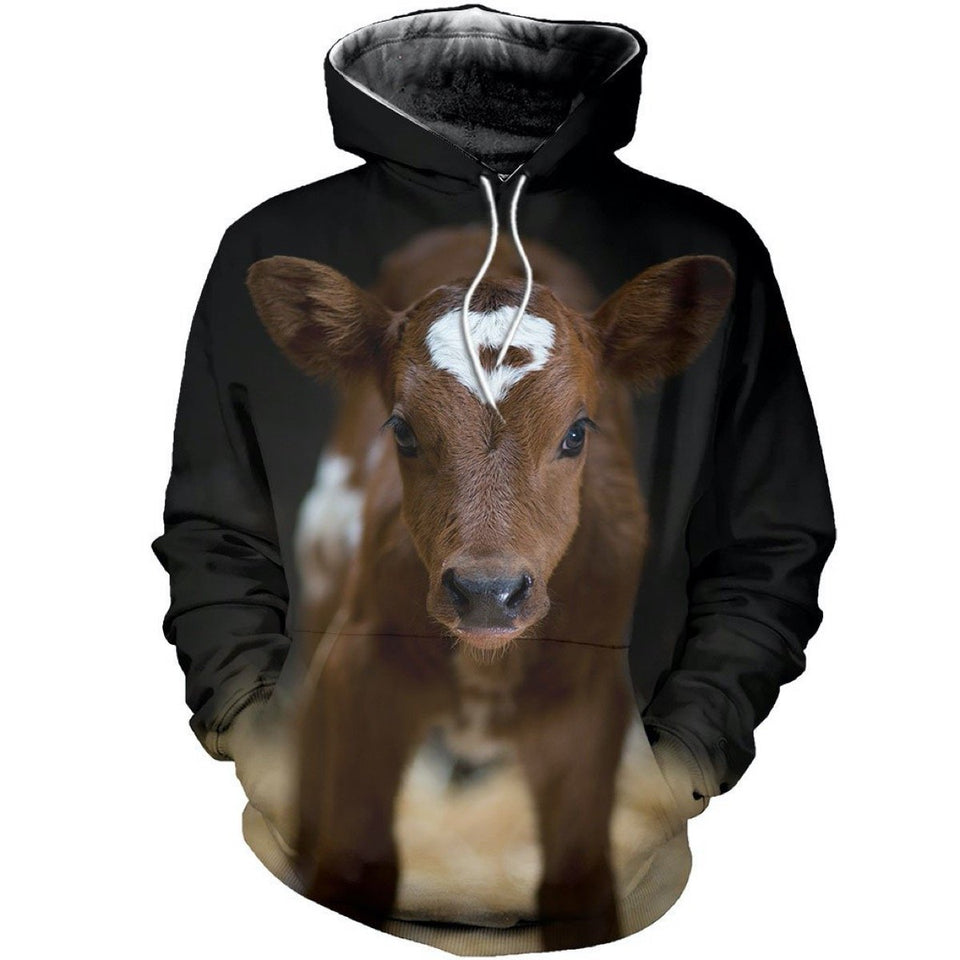 Cow Happy Farm Hoodie 37