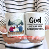 God made grandparents mug - Camellia Print