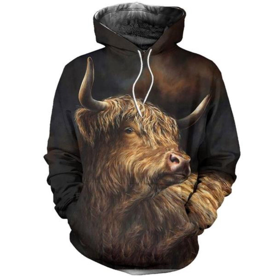 Cow Happy Farm Hoodie 42
