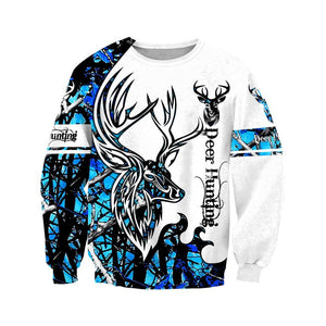 DEER HUNTING UNDERTOW CAMO 3D ALL OVER PRINTED SHIRTS FOR MEN AND WOMEN JJ051203 PL