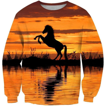 All Over Print Horse SunsetTH