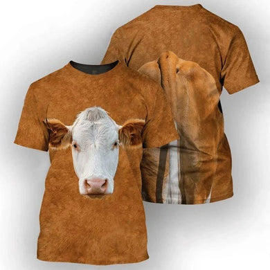 Cow Shirt 3D Cute 4