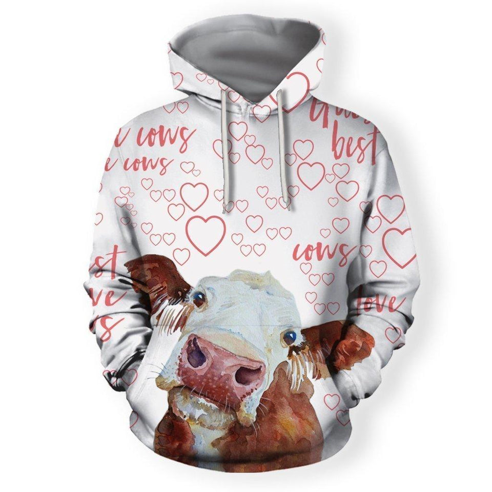 Farmer Guest Best Cow Hoodie