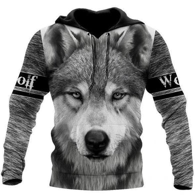 Wolf 3D All Over Printed Hoodie